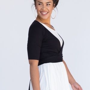 • Agnes & Dora • Wrap Top